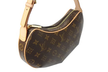 Load image into Gallery viewer, 極美品 LOUIS VUITTON ルイヴィトン ハンドバッグ クロワッサンPM M51510 モノグラムキャンバス ブラウン 中古 4c068966