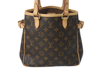 Load image into Gallery viewer, 極美品 LouisVuitton ルイヴィトン バティニョール ヴェルティカル ショルダーバッグ M51153 トアル地 ブラウン ゴールド 中古 4c068968