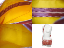 画像をギャラリービューアに読み込む, 極美品 GOYARD ゴヤール カップヴェールPM ショルダーバッグ レッド シルバー金具 PVC CAPVE2PMLTY02CL02P 中古 4c068972