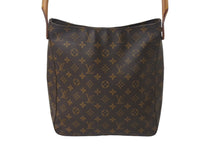 Load image into Gallery viewer, LouisVuitton ルイヴィトン ルーピングGM ハンドバッグ モノグラム M51145 MI0090 ブラウン ゴールド金具 美品 中古 4c068982