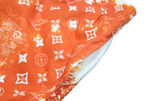 画像をギャラリービューアに読み込む, 極美品 LOUIS VUITTON ルイヴィトン モノグラム バンダナ RM222M N06 HNW11X ショートパンツ ハーフパンツ レッド ホワイト サイズM 中古 4c068987