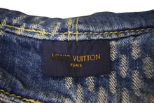 画像をギャラリービューアに読み込む, LouisVuitton ルイヴィトン モノグラムデニムバケットハット NIGOコラボ MP2734 イタリア製 コットン ブルー 美品 中古 4c068990