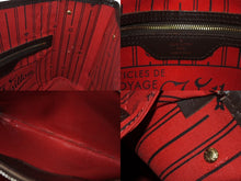 Load image into Gallery viewer, LOUIS VUITTON ルイヴィトン ネヴァーフルPM トートバッグ N51109 ダミエキャンバス ブラウン ゴールド金具 美品 中古 4c069019