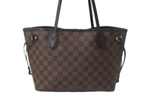 Load image into Gallery viewer, LOUIS VUITTON ルイヴィトン ネヴァーフルPM トートバッグ N51109 ダミエキャンバス ブラウン ゴールド金具 美品 中古 4c069019