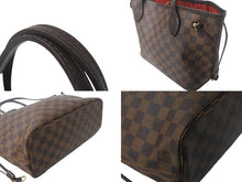 Load image into Gallery viewer, LOUIS VUITTON ルイヴィトン ネヴァーフルPM トートバッグ N51109 ダミエキャンバス ブラウン ゴールド金具 美品 中古 4c069019