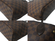 Load image into Gallery viewer, LOUIS VUITTON ルイヴィトン ネヴァーフルPM トートバッグ N51109 ダミエキャンバス ブラウン ゴールド金具 美品 中古 4c069019