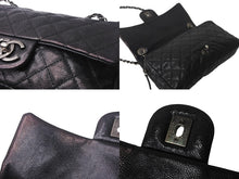 Load image into Gallery viewer, CHANEL シャネル ブラックマトラッセ 25 ショルダーバッグ ココマーク 18番台 イタリア製 キャビアスキン 美品 中古 4c069032