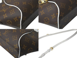 新品同様 LOUIS VUITTON ルイヴィトン ハンドバッグ M20752 エリプスBB モノグラムキャンバス ブラウン ゴールド金具 中古 4c069055