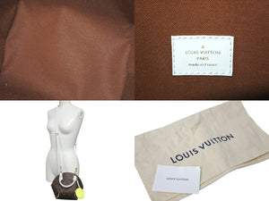 新品同様 LOUIS VUITTON ルイヴィトン ハンドバッグ M20752 エリプスBB モノグラムキャンバス ブラウン ゴールド金具 中古 4c069055