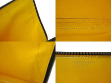 Load image into Gallery viewer, Goyard ゴヤール ソルボンヌ クラッチバッグ セカンドバッグ PVC レザー ブラック ブラウン ホワイト 美品 中古 4c069078