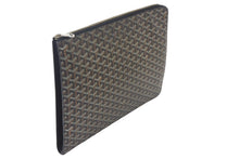 Load image into Gallery viewer, Goyard ゴヤール ソルボンヌ クラッチバッグ セカンドバッグ PVC レザー ブラック ブラウン ホワイト 美品 中古 4c069078
