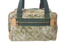 Load image into Gallery viewer, LOUIS VUITTON ルイヴィトン 08AW モノグラモフラージュ デニム ジャスミン ハンドバッグ M95772 カーキ 村上隆 廃盤 美品 中古 4c069082