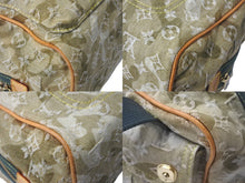 Load image into Gallery viewer, LOUIS VUITTON ルイヴィトン 08AW モノグラモフラージュ デニム ジャスミン ハンドバッグ M95772 カーキ 村上隆 廃盤 美品 中古 4c069082