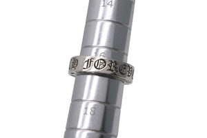 CHROME HEARTS クロムハーツ 6mm スペーサーフォーエバーリング 指輪 サイズ17号 重量11.4g シルバー .925 2003 刻印 美品 中古 4c069086