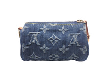 Load image into Gallery viewer, 新品同様 LOUIS VUITTON ルイヴィトン モノグラムデニム トゥルース スピーディPM ミニポーチ M95082 ブルー 中古 4c069118