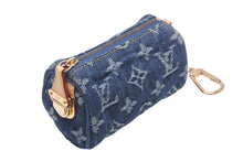 Load image into Gallery viewer, 新品同様 LOUIS VUITTON ルイヴィトン モノグラムデニム トゥルース スピーディPM ミニポーチ M95082 ブルー 中古 4c069118