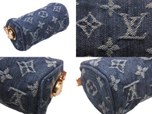 Load image into Gallery viewer, 新品同様 LOUIS VUITTON ルイヴィトン モノグラムデニム トゥルース スピーディPM ミニポーチ M95082 ブルー 中古 4c069118