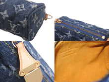 Load image into Gallery viewer, 新品同様 LOUIS VUITTON ルイヴィトン モノグラムデニム トゥルース スピーディPM ミニポーチ M95082 ブルー 中古 4c069118