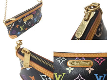 Load image into Gallery viewer, LOUIS VUITTON ルイヴィトン ポーチ M60097 ポシェット ミラMM モノグラムマルチカラー ブラック 美品 中古 4c069119