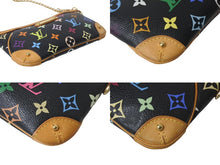 Load image into Gallery viewer, LOUIS VUITTON ルイヴィトン ポーチ M60097 ポシェット ミラMM モノグラムマルチカラー ブラック 美品 中古 4c069119