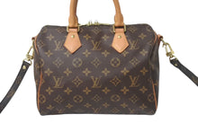 Load image into Gallery viewer, LOUIS VUITTON ルイヴィトン スピーディ バンドリエール25 ハンドバッグ M41113 モノグラム ブラウン 美品 中古 4c069148