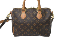 Load image into Gallery viewer, LOUIS VUITTON ルイヴィトン スピーディ バンドリエール25 ハンドバッグ M41113 モノグラム ブラウン 美品 中古 4c069148