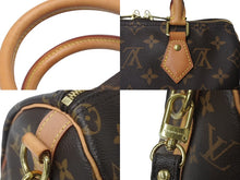 Load image into Gallery viewer, LOUIS VUITTON ルイヴィトン スピーディ バンドリエール25 ハンドバッグ M41113 モノグラム ブラウン 美品 中古 4c069148