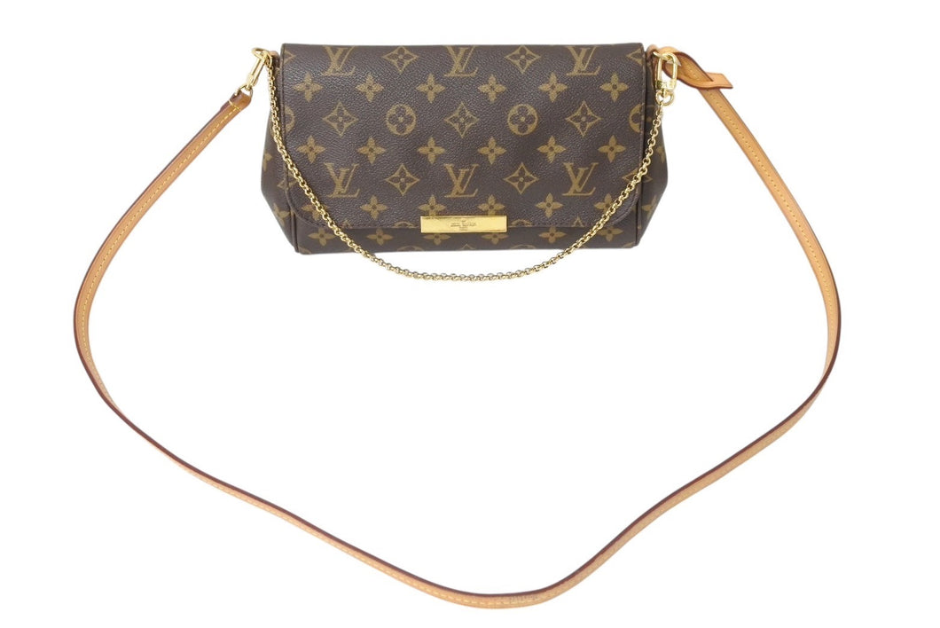 LOUIS VUITTON ルイヴィトン ショルダーバッグ フェイボリットMM モノグラムキャンバス M40718  美品 中古 4c069152