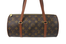 Load image into Gallery viewer, 極美品 LOUIS VUITTON ルイヴィトン パピヨンGM ハンドバッグ M51365 30cm ポーチ 筒型 モノグラム ブラウン ヴィンテージ 初期 中古 4c069153