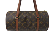 Load image into Gallery viewer, 極美品 LOUIS VUITTON ルイヴィトン パピヨンGM ハンドバッグ M51365 30cm ポーチ 筒型 モノグラム ブラウン ヴィンテージ 初期 中古 4c069153