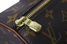 Load image into Gallery viewer, 極美品 LOUIS VUITTON ルイヴィトン パピヨンGM ハンドバッグ M51365 30cm ポーチ 筒型 モノグラム ブラウン ヴィンテージ 初期 中古 4c069153