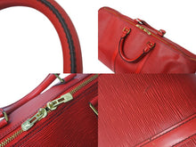 Load image into Gallery viewer, LOUIS VUITTON ルイヴィトン キーポル50 ボストンバッグ M42967 カスティリアンレッド エピレザー 美品 中古 4c069171