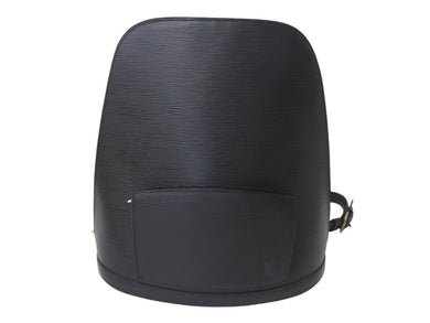 LOUIS VUITTON ルイヴィトン ゴブラン リュック ブラック M52292 ゴールド金具 エピレザー 美品 中古 4c069172