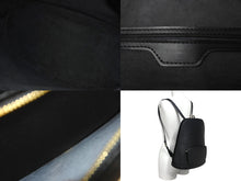 Load image into Gallery viewer, LOUIS VUITTON ルイヴィトン ゴブラン リュック ブラック M52292 ゴールド金具 エピレザー 美品 中古 4c069172