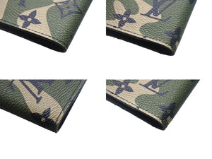 極美品 LOUIS VUITTON ルイヴィトン クーヴェルテュール パスポール 村上隆 パスポートケース M58027 カモ 中古 4c069189