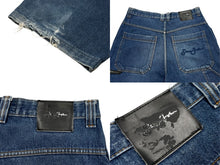 Load image into Gallery viewer, Sean John ショーンジョン ペインターデニムパンツ サイズ34 コットン ブルー 刺繍 ヴィンテージ 良品 中古 4c069242