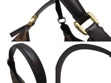 Load image into Gallery viewer, 極美品 FENDI フェンディ ホーボー ワンショルダーバッグ 8BR234 ズッカ柄 キャンバス レザー ブラウン ゴールド金具 中古 4b006925
