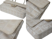 Load image into Gallery viewer, CHANEL シャネル ショルダーバッグ A15285 チェーンショルダー 6番台 ニュートラベルライン ココマーク ベージュ 美品 中古 4c069251