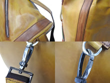 Load image into Gallery viewer, Berluti ベルルッティ アヴェンチュラ クラシック ワッペン ワンショルダーバッグ レザー ブラウン シルバー金具 美品 中古 4c-069296