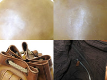 Load image into Gallery viewer, Berluti ベルルッティ アヴェンチュラ クラシック ワッペン ワンショルダーバッグ レザー ブラウン シルバー金具 美品 中古 4c-069296
