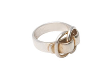 Load image into Gallery viewer, HERMES エルメス ドゥザノーリング 指輪 アクセサリー 小物 シルバー925 6.2g シルバー 美品 中古 4c069312