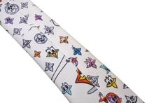 Load image into Gallery viewer, [USED/中古]LOUIS VUITTON ルイ・ヴィトン ネクタイ クラヴァット　モノグラム　シルクネクタイ　マルチカラー マルチカラー シルク M78299 Bランク 中古 4c069315