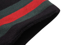 Load image into Gallery viewer, 極美品 GUCCI グッチ ニット帽 ビーニー サイズL シェリーライン ウール シルク カシミヤ ブラック 131706 中古 4c069318