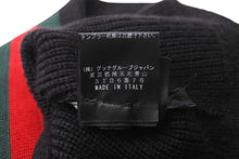 Load image into Gallery viewer, 極美品 GUCCI グッチ ニット帽 ビーニー サイズL シェリーライン ウール シルク カシミヤ ブラック 131706 中古 4c069318