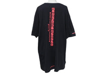 Load image into Gallery viewer, CHROME HEARTS クロムハーツ 半袖Tシャツ カットソー トップス コットン ブラック ピンク サイズXL 美品 中古 4c069328