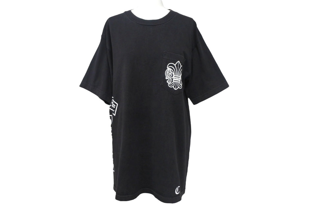 CHROME HEARTS クロムハーツ BSフレアプリント ポケット Tシャツ サイズM 2212-304-0666 美品 中古 4c069329