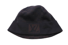 Load image into Gallery viewer, LOUIS VUITTON ルイヴィトン ダミエボネプティ ニット帽子 402330 イタリア製 ウール ブラウン ブラック 美品 中古 4c069345
