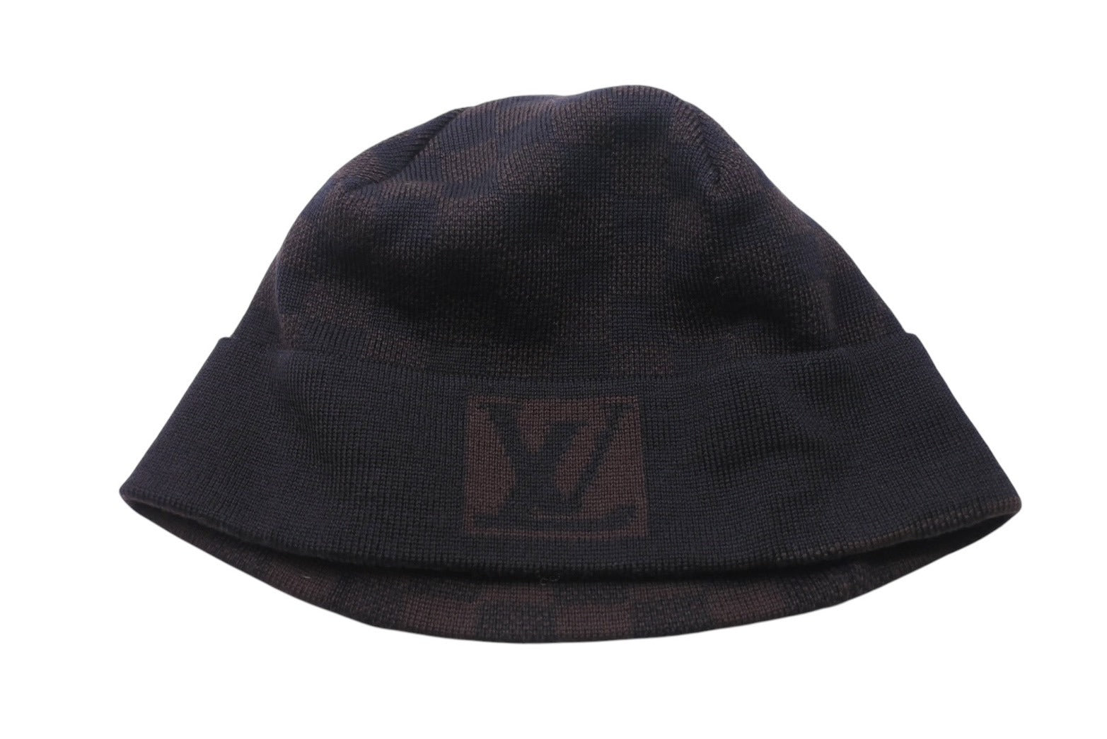 【極美品】LOUIS VUITTON ルイヴィトン カシミア ニット帽 ビーニー 2023SS☆すぐ届く！【LV ルイヴィトン】 ニット帽 ロゴ 関税込