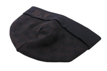Load image into Gallery viewer, LOUIS VUITTON ルイヴィトン ダミエボネプティ ニット帽子 402330 イタリア製 ウール ブラウン ブラック 美品 中古 4c069345
