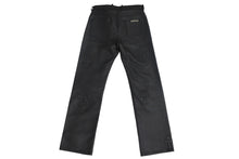Load image into Gallery viewer, 新品未使用 Chrome hearts クロムハーツ レザーパンツ ブラック レザーパッチ シルバー925 サイズ30 中古 4c069356